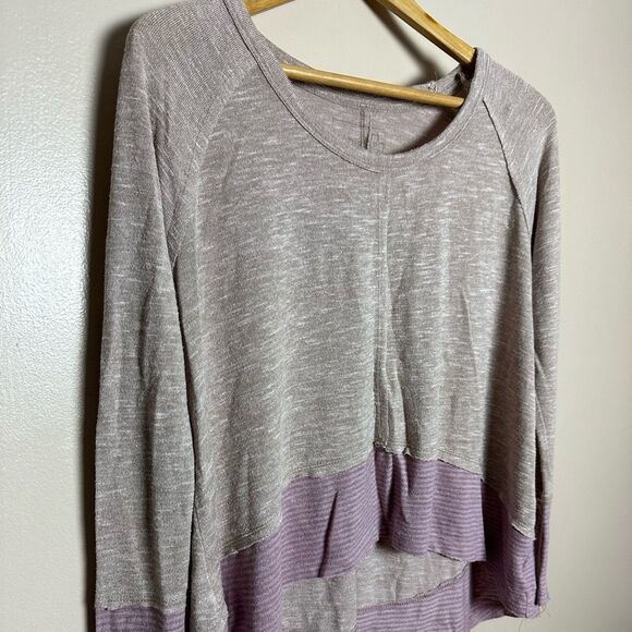 CLEARANCE! Tan We the Free Hi-Low Knit Top Size XS VGUC - Picture 4 of 7